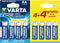 Varta 4906121448 - Alkaline Batterij - Hoogte 50,5mm - Geel