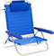 Vouwbare Stoel Marbueno Blauw 61 x 82 x 68 cm