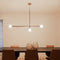 Atmooz - Hanglamp Dots S - E27 - Industrieel - Woonkamer / Slaapkamer / Eetkamer - Plafondlamp - Kleur : Goud Brons - Metaal - Hoogte : 95cm