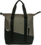 New Looxs Oslo Kota - Enkele Fietstas - 24L met Rits en Haken - 100% Gerecycled Polyester - Zwart-Groen