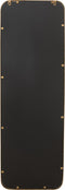 J-Line spiegel Mona Rechthoekig - ijzer/glas - goud - 119.5 x 40.5 cm