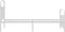 vidaXL - Bedframe - met - hoofd- - en - voeteneinde - metaal - wit - 107x203 - cm