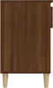vidaXL - Schoenenkast - 102x36x60 - cm - bewerkt - hout - bruin - eikenkleur