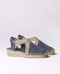 Toni Pons Verdi-V - Dames Espadrilles - Sleehak 2,5 cm - Marine (Maat 36)