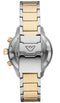 Emporio Armani AR11362 - Herenhorloge 43 mm - Quartz - Zilverkleurig