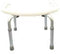 Atlantis Contour douchekruk - Aluminium - Hoogte instelbaar - Wit