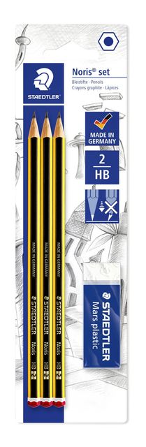 Staedtler - Potlood noris standaard 120-0 hb | 10 stuks