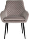 Richmond Stoel Chrissy Khaki Velvet