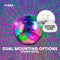 Fuzzix MB40 - Discobal 40 cm - Zilver