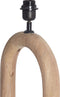 Light & Living Paceco - Tafellamp - Houten lampvoet - Bruin - 30x12x59cm