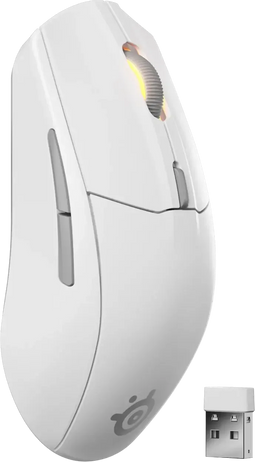 Steelseries Rival 3 WL Gen 2 - Draadloze Gaming Muis - 18.000 DPI - Wit