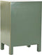 Nachtkastje DKD Home Decor Spar Gouden Metaal Wit Groen Hout MDF