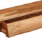 vidaXL - Wandschappen - 2 - st - 60x17x8 - cm - massief - acaciahout