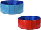 Dierenzwembad - Ø80x30cm - Opvouwbaar - Rood/Blauw