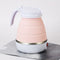 Opvouwbare waterkoker - roze - waterkokers - waterkoker klein - elektrisch - 0.6L
