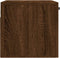 vidaXL - Wandkast - 60x36,5x35 - cm - bewerkt - hout - bruin - eikenkleur