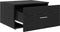 vidaXL - Lade - Kast - in - Zwarte - Eik - 55x45x33,5 - cm - van - Geengineerd - Hout