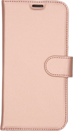 Accezz Hoesje Geschikt voor iPhone 11 Pro Max Hoesje Met Pasjeshouder - Accezz Wallet Softcase Bookcase - Roze