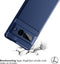 iMoshion Hoesje Geschikt voor Google Pixel 7 Pro Hoesje Siliconen - iMoshion Carbon Softcase Backcover - Blauw