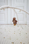 Konges Sløjd Nola activiteiten kleed / baby gym - Speelkleed - Lemon - Afneembare boog