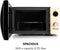 Klarstein Fine Dinesty - 2in1-magnetron - 23L 1000W 12 programma's - crème
