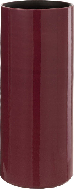 J-Line vaas Flek - keramiek - fuchsia - small