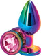 NS Novelties Buttplug REAR ASSETS MULTICOLOR MEDIUM Multicolours