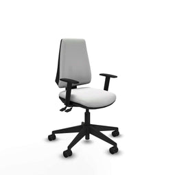 Piqueras y Crespo b1d066n - Bureaustoel - Verstelbare hoogte met armleuning - Wit