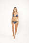 BARTS Isla Triangle - Bikini top met shine effect - Blauw
