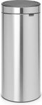 Brabantia Touch Bin - Prullenbak - 30 liter - Matt Steel