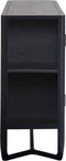 Richmond Dressoir Monfort 3-Deuren Zwart