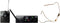 AKG WMS40 Mini Sport Set ISM 2 Headset Draadloze microfoonset Zendmethode:Radiografisch