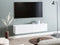 GLADSTONE - Wandgemonteerd TV-meubel - Wit - 140 cm - Vezelplaat