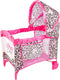 Glam Crew The Glam Crew Poppenbed Met Luipaardprint Roze/Goud