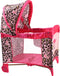 Glam Crew The Glam Crew Poppenbed Met Luipaardprint Roze/Goud