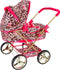 Glam Crew The Glam Crew Poppenwagen Gigi Met Luipaardprint Roze/Goud
