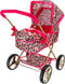 Glam Crew The Glam Crew Poppenwagen Gigi Met Luipaardprint Roze/Goud