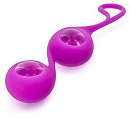 Glamy Cristal - Vaginale Balletjes - Paars - 3.5cm Diameter