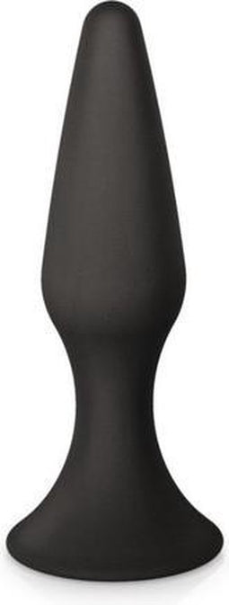 Glamy First Plug - Buttplug - Penetratie 12cm - Diameter 3.9cm - Zwart