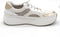 Marco Tozzi 23733 - Dames Sneaker - Uitneembaar voetbed - Wit/Goud