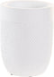 Glas DKD Home Decor Cement Wit (8 x 8 x 10,5 cm)