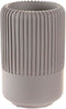 Glas DKD Home Decor Grijs Cement (7 x 7 x 11 cm)