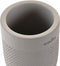 Glas DKD Home Decor Grijs Cement (8 x 8 x 10,5 cm)