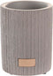 Glas DKD Home Decor Grijs Cement (8 x 8 x 10 cm)