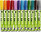 Glas- & Porseleinstiften, Diverse Kleuren, 2-4 , Semi-dekkend, 12 Stuk