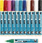 Glas- & Porseleinstiften, Lijndikte 2-4 mm, Dekkend, Diverse Kleuren, 12 Stuk