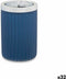 Glas Tandenborstelhouder Blauw Plastic 32 Stuks (7,5 x 11,5 x 7,5 cm)