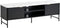 GLASTONBURY - TV-meubel - Zwart/Marmer - 140 x 40 cm - MDF
