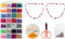 Glaszaad kralen set compleet voor het maken van armbandjes