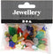 Glazen Kralen Set 6-17mm - DIY Kralen - Glaskralen - Diverse Kleuren - 60 gram - Gatgrootte 0,5-1,5mm
